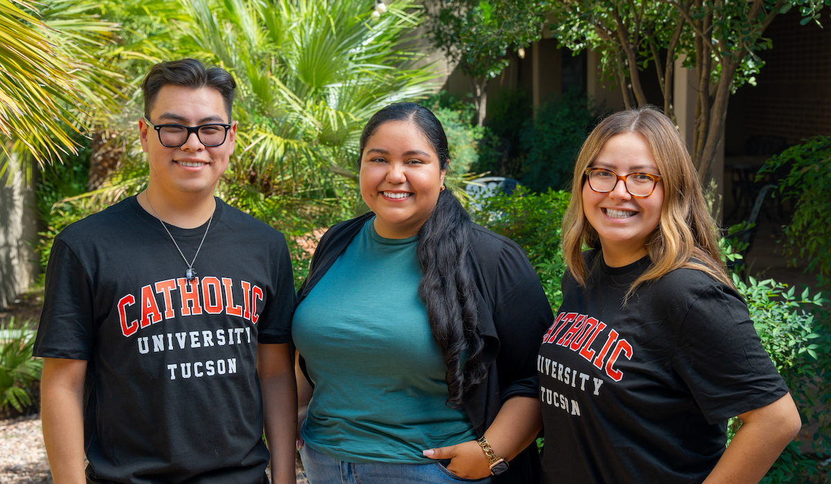 Tucson students smiling