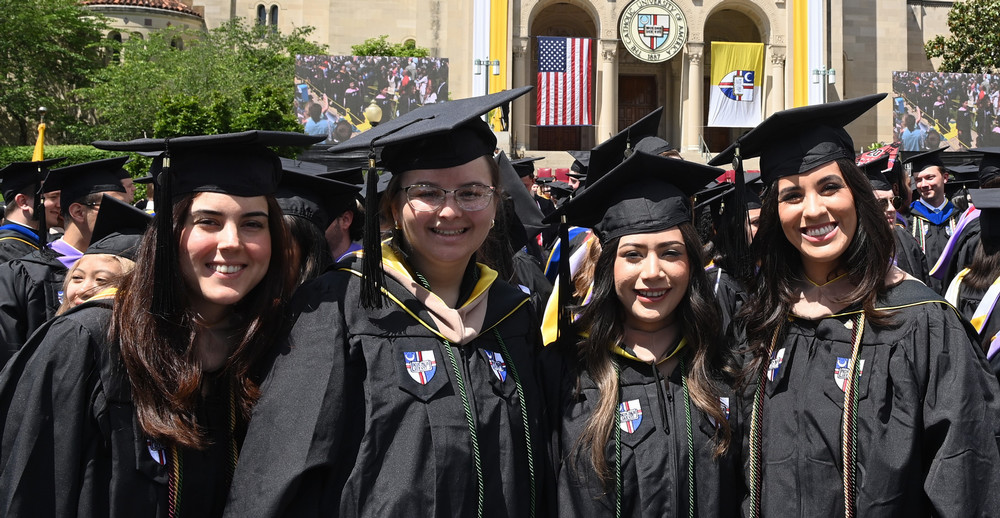 Tucson program graduates at Catholic University's commencement