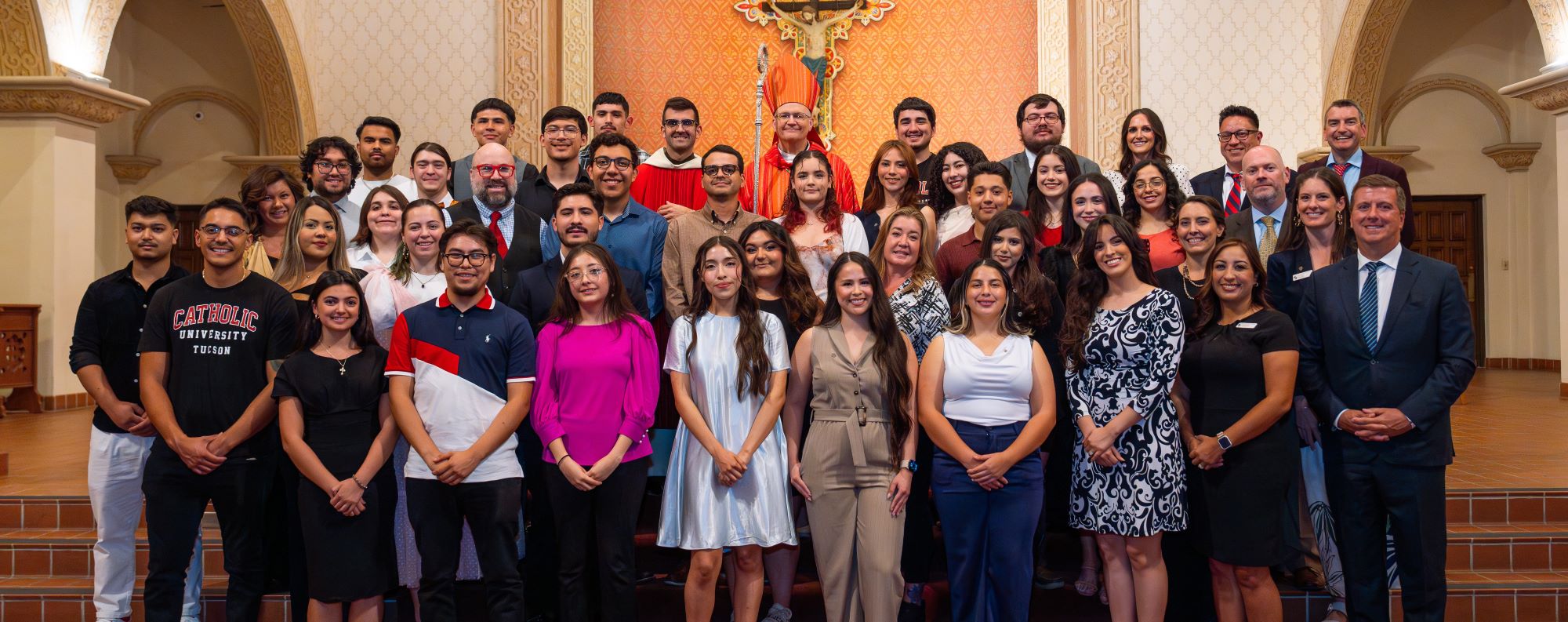 CUA Tucson Students at Cathedral